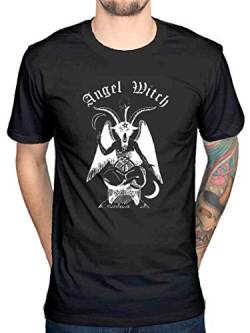 Offiziell Angel Witch Baphomet T-Shirt von AWDIP