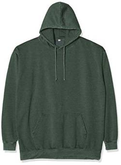 AWDis Herren Hoodie Kapuzenpullover, Grün (Washed Bottle Green), S von AWDis