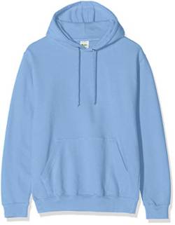 AWDis Herren Kapuzenpullover COLLEGE HOODIE, Blau (Cornflower Blue), L von AWDis