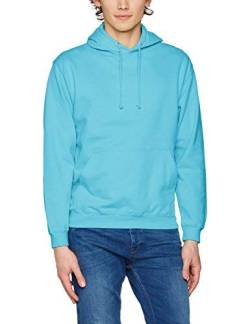 AWDis Herren Kapuzenpullover COLLEGE HOODIE, Blau (Turquoise Surf), M von AWDis