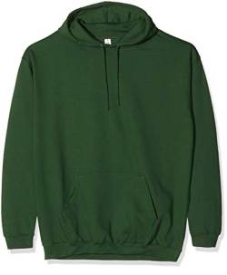 AWDis Herren Kapuzenpullover COLLEGE HOODIE, Grün (Bottle Green), L von AWDis