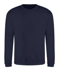 AWDis Herren Sweat Sweatshirt, Blau (Oxford Navy OXN), L von AWDis