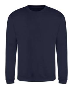 AWDis Herren Sweat Sweatshirt, Blau (Oxford Navy OXN), M von AWDis