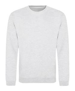 AWDis Herren Sweat Sweatshirt, Grau (ASH ASH), XL von AWDis