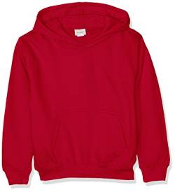 AWDis Jungen Kinder Kapuzenpullover, Red Hot Chilli, 13 Jahre von AWDis