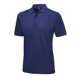 AWDis Just Cool Herren Kurzarm Poloshirt (XXXL) (Marineblau) von AWDis