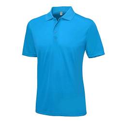 AWDis Just Cool Herren Kurzarm Poloshirt (XXXL) (Saphirblau) von AWDis