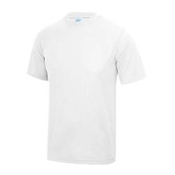 AWDis Just Cool T-Shirt-Herren Polyester Turn-/Sport-/Laufshirt - Arktisches Weiß (4XL) von AWDis