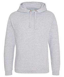 AWDis Just Hoods JH011 Epischer Druck Kapuzenpullover - Heide Grau - L von AWDis