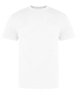 AWDis Unisex 100 T T-Shirt, weiß, L von AWDis