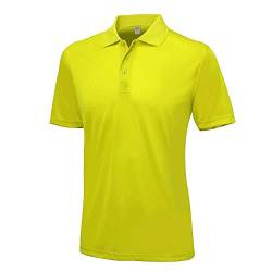 AWDis Unisex Cooles, glattes Poloshirt Polohemd, Sonnengelb, 56 von AWDis