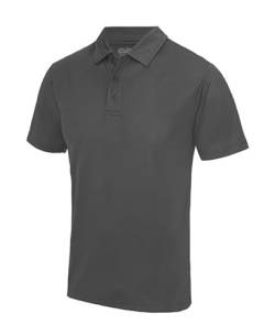 AWDis Unisex Cooles Poloshirt Polohemd, anthrazit, XL von AWDis