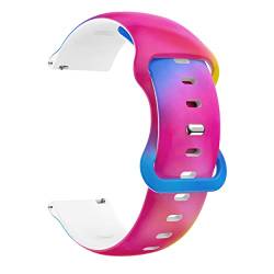 AXPTI 20 mm Silikon-Druckarmband für Garmin VENU / VENU 2 Plus Graffiti-Stil, Armband für Garmin Move Sport/Vivoactive 3 3t/Vivomove HR, For Venu-SQ, Achat von AXPTI