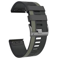 AXPTI 20 x 26 mm Smartwatch-Armbänder für Garmin Fenix 6 6XPro 5X 5 Plus 3 3HR Forerunner 935 945 Schnellverschluss-Armband aus Silikon, For D2 Mk1, Achat von AXPTI