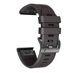 AXPTI 22 x 26 mm Smartwatch-Armbänder für Garmin Fenix 7 7X Epix/Instinct 2/Coros Vertix Vertix2 Schnellverschluss-Armband aus Silikon, 26mm Fenix 7X, Achat von AXPTI