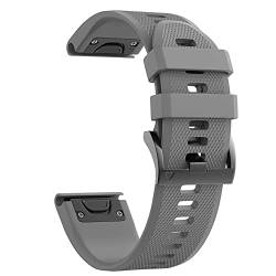 AXPTI 26 x 22 mm Silikon-QuickFit-Uhrenarmband für Garmin Fenix 7 7X 5 5X Plus 6 6X Pro 3 3HR Smartwatch Easyfit Armband, QuickFit 26mm, Achat von AXPTI