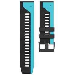 AXPTI Ersatz-Armband für Garmin Fenix 6X 6 Pro 5 5X Plus 3 3HR 945 MK2i MK1 Schnellverschluss Silikon 22 26 mm Band, 26mm Width, Achat von AXPTI