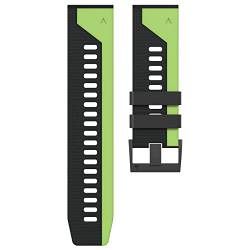 AXPTI Ersatz-Armband für Garmin Fenix 6X 6 Pro 5 5X Plus 3 3HR 945 MK2i MK1 Schnellverschluss Silikon 22 26 mm Band, 26mm Width, Achat von AXPTI