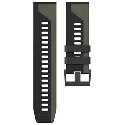 AXPTI Hot Sell 26 22 mm Uhrenarmband für Garmin Fenix 6 6X Pro 5X 5 Plus 3 HR 935 Tactix Delta Weiches Silikonband Smartwatch-Zubehör, For Fenix 5 5Plus, Achat von AXPTI