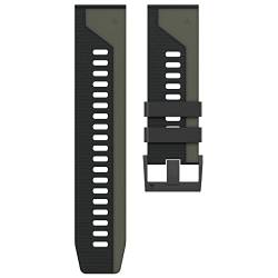 AXPTI Hot Sell 26 22 mm Uhrenarmband für Garmin Fenix 6 6X Pro 5X 5 Plus 3 HR 935 Tactix Delta Weiches Silikonband Smartwatch-Zubehör, For Fenix 5X 5XPlus, Achat von AXPTI