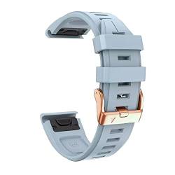 AXPTI Silikon-Uhrenarmband für Garmin Fenix 5S Plus 6S Pro Smartwatch, 20 mm, mit Schnellverschluss, buntes Armband, 20mm Fenix 6S 6SPro, Achat von AXPTI