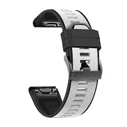 AXPTI Silikon-Uhrenarmband mit Schnellentriegelung für Garmin Fenix 6, 6X, Pro, 5X, 5 Plus, 3HR, Fenix 7X, 7, Forerunner 935, 945 Smartwatch, 26mm Fenix 3 HR D2, Achat von AXPTI