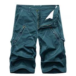 AYG Herren Cargo Shorts Cargo Bermudas Camouflage Freizeit Militär Shorts 29-40 von AYG