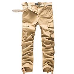 AYG Herren cargohose us bdu ranger hose militär tarnt arbeit khaki 32 von AYG