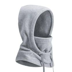 AYPOW Sturmhauben Winter, Thermo Winddichte Fleece Balaclava Gesichtsmaske, Warme Skimaske Weicht Verstellbare Kapuze Hut Sturmhaube Motorrad Fahrrad für Herren Damen Outdoor Wintersport von AYPOW