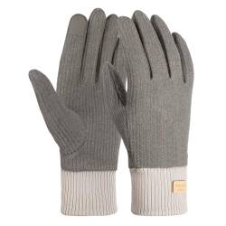 AYPOW Winter Thermo Handschuhe für Damen, Darlon Ultra Warm Winddicht Touchscreen Modische Slouchy Handschuhe mit Fleece Futter, Tägliche Outdoor Aktivitäten, Laufen Arbeitshandschuhe Damen, Geschenk von AYPOW