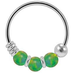 AZARIO LONDON Unisex Damen Herren - Sterling-Silber 925 Opal von AZARIO LONDON