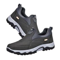 AZMAHT Sneaker Sportschuhe für Herren orthopädische Schuhe Herren Halbschuhe Herren Schuhe breite füße Herren Gesundheitsschuhe Herren Schuhe für breite füße,Grau,42/260mm von AZMAHT