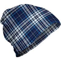 Abakuhaus Beanie Wandern im Freien Marine-Plaid Abstrakte geometrische Kunst von Abakuhaus