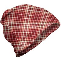 Abakuhaus Beanie Wandern im Freien Plaid Tartan Checkered warme Töne von Abakuhaus