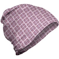 Abakuhaus Beanie Wandern im Freien Retro Cubic Blumenmotive Grafik von Abakuhaus