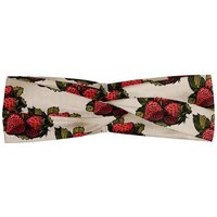 Abakuhaus Stirnband Elastisch und Angenehme alltags accessories Erdbeere Hand gezeichnete Früchte von Abakuhaus