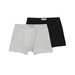 Ocean Herren Asa5378 Hipster, Mehrfarbig (Gris Vigore + Negro Cc2), Large (Herstellergröße: 52) (2er Pack) von Abanderado