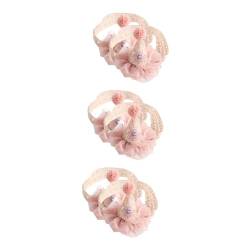 Abaodam 6 Stk Stirnband Mit Babykrone Mädchen Stirnband Tiara Stirnbänder Für Mädchen Haarschmuck Für Mädchen Kinder-tiara Bankett Spitze Das Erste Rosa Koreanische Version von Abaodam