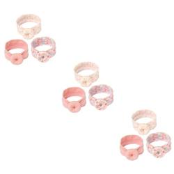 Abaodam 9 Stk Donut-stirnband -stirnbänder Für Mädchen Stirnbänder Für Kinder Stirnband Für Kinder Schickes -stirnband Indischer Hut Baumwolle Süßes Frühling Und Sommer von Abaodam