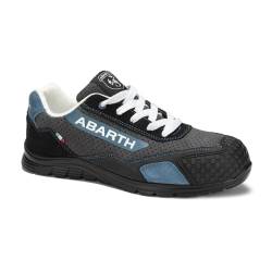 Abarth Safety Truck Grau - Blau Sicherheitsschuh S1-PL Wildleder mit Mikroperforationen, grau, 44 EU von Abarth