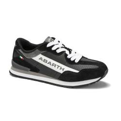Abarth Speed-Sneaker Schwarz O1 aus Wildleder und Mikrofaser, Schwarz , 41 EU von Abarth