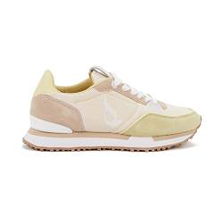 Abbacino Damen Sneakers Low-top, Beige, 39 EU von Abbacino