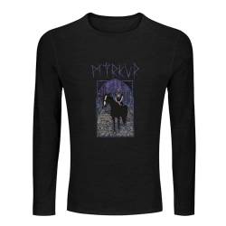 MYRKUR Juniper Mens Relapse Records Men's Tee Crewneck Long Sleeve Unisex 100% Cotton T Shirt Black L von Abejas