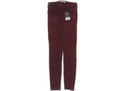 Abercrombie & Fitch Damen Jeans, rot von Abercrombie & Fitch