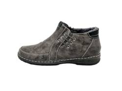 Ablovo® Damen Boots Stiefeletten Stiefel Winterschuhe Gefütterte Schuhe (Grau, Erwachsene, Damen, 40, Numerisch, EU Schuhgrößensystem, M) von Ablovo