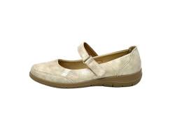 Ablovo® Damen Slipper Loafer Bequeme Mokassins Slip on Frauen Halbschuhe (Beige, EU Schuhgrößensystem, Erwachsene, Damen, Numerisch, M, 40), AB57352 von Ablovo