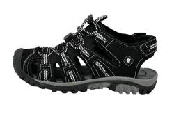 Ablovo Herren Damen Sandalen Outdoor Sport Trekking sandalen (Schwarz-Weiß, EU Schuhgrößensystem, Erwachsene, Herren, Numerisch, M, 41) von Ablovo