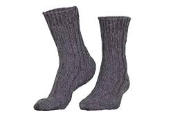 Abolengo de Alpaca Alpaka Socken, kuschelig weich und in vielen Farben und Größen, 39-42, braun von Abolengo de Alpaca