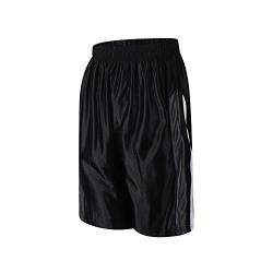 Abovewater Herren Basketball Shorts mit tiefen Taschen Laufshorts & Gym Training Shorts mit Kordelzug, Schwarz #2, X-Groß von Abovewater
