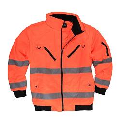 Abraxas Arbeits-Jacke/Weste in Übergröße nach EN471, orange, Größe:5XL von Abraxas